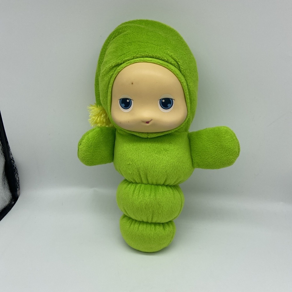 Playskool Gloworm Lullaby Plush Green Caterpillar Light Up Sleep Toy E2695 2017‎